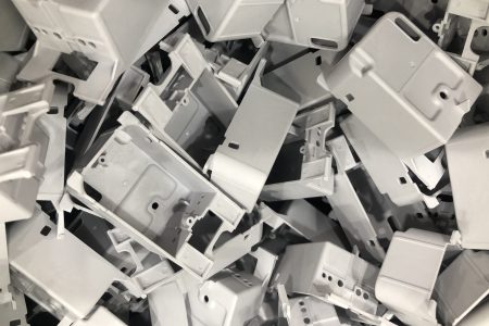 High quality grey plastic injection molding smart switch housing components