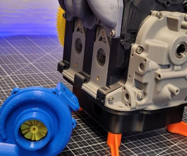 High quality industrial 3D printed automotive components for turbo section